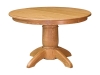 Tuscan Single Pedestal Table-S06-NW
