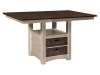 Heidi Cabinet Table With Leaf-WP