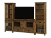 Rio Mission Tv Stand with Towers: SC-3257T-SZ